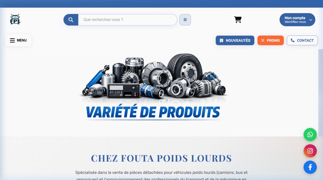 Fouta Poids Lourds